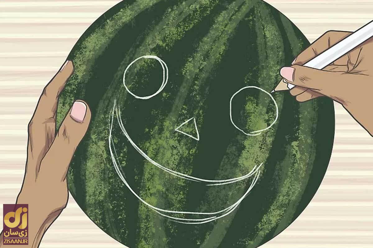 روش‌های حرفه‌ای و ساده برای تزیین هندوانه شب یلدا + عکس و فیلم