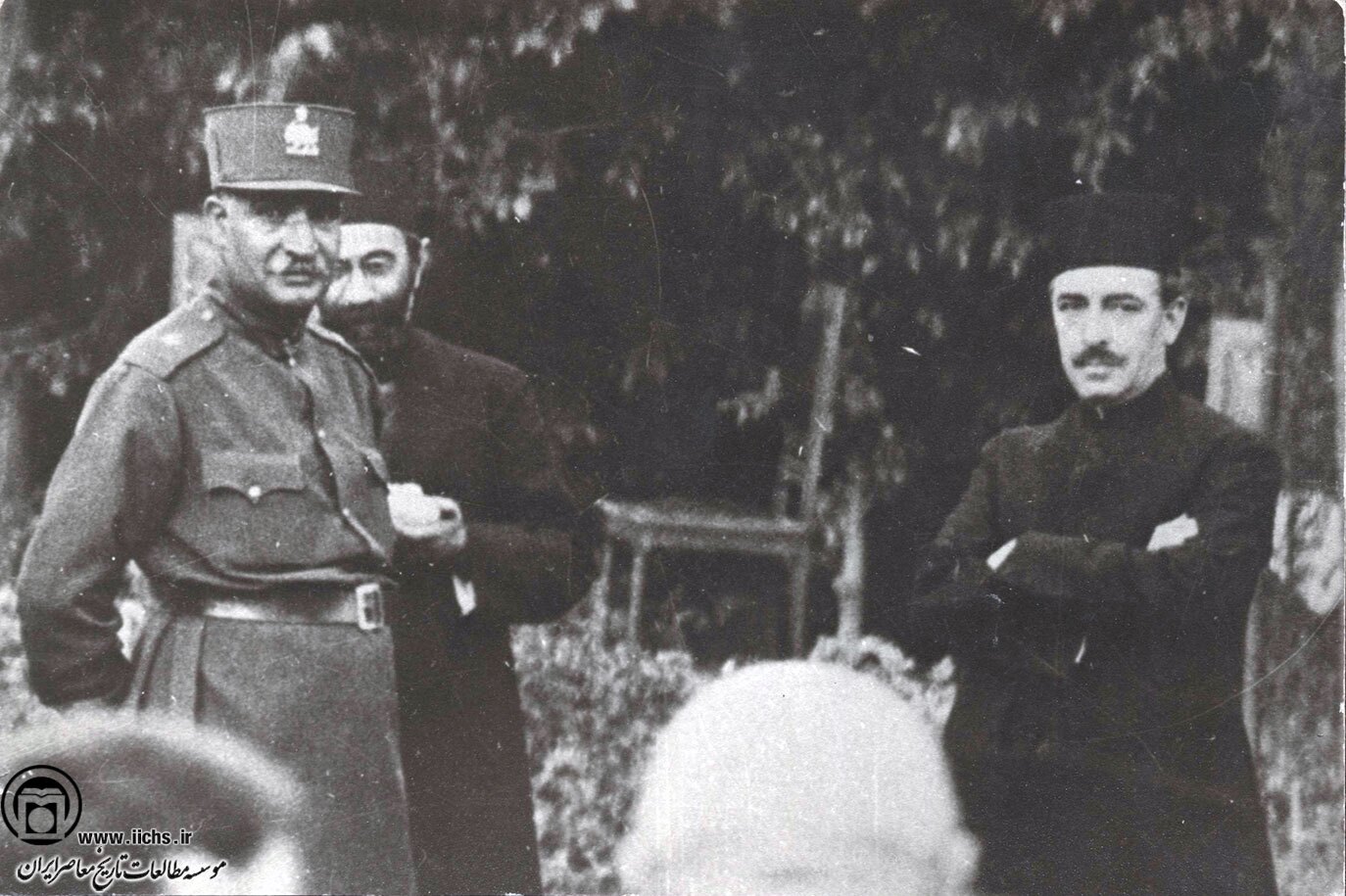 رضا شاه و تیمورتاش