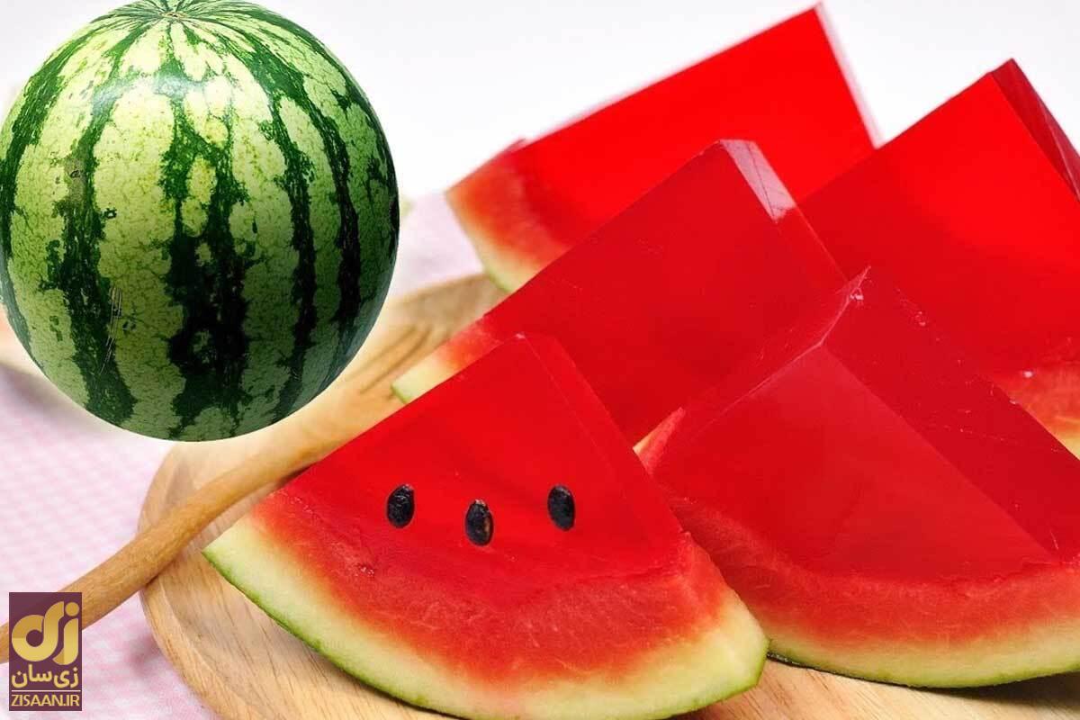 طرز تهیه ژله شب یلدا + ویدئو | ژله هندوانهای را به این روش درست کنید طرز تهیه ژله شب یلدا + ویدئو | ژله هندوانهای را به این روش درست کنید