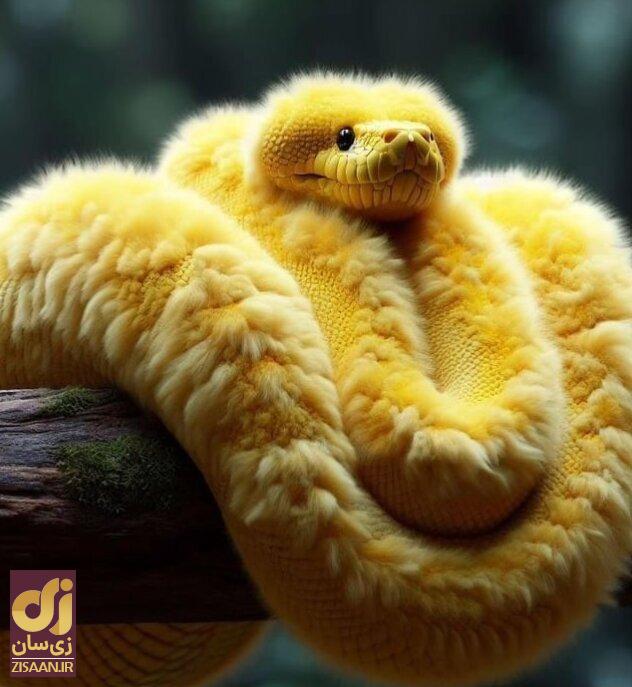 (تصاویر) اگر مارها پشمالو بودند! (تصاویر) اگر مارها پشمالو بودند!