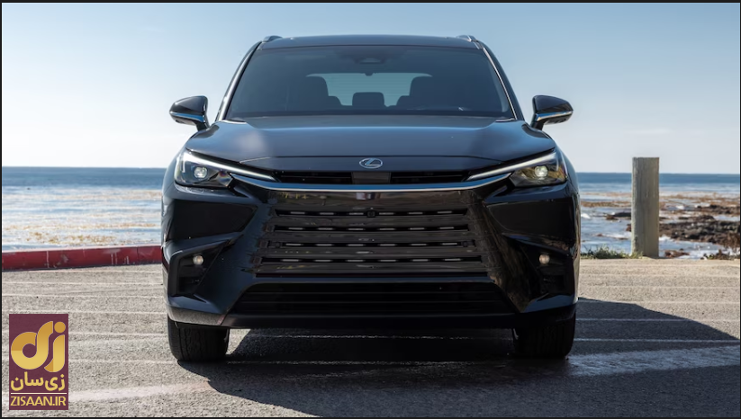 نمای کاملا از جلوی خودروی لکسوس TX 350 سال 2024