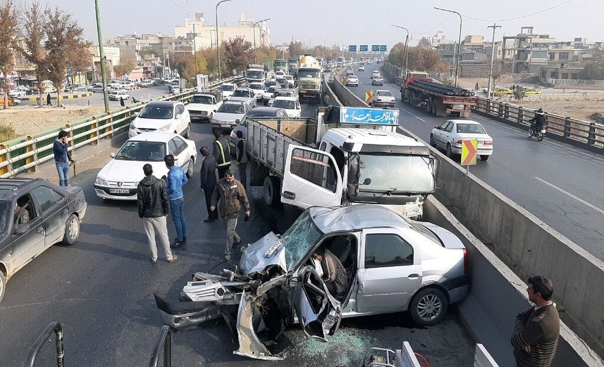 جان‌باختن ۶۶۴ نفر در سوانح رانندگی از آغاز طرح نوروزی