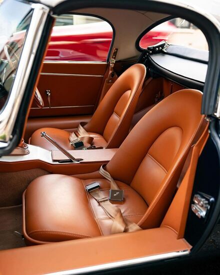 (تصاویر) جگوار ئی-تایپ از خاص ترین خودروهای کلاسیک جهان