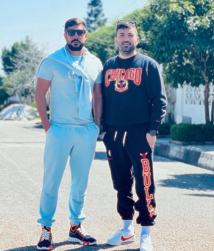 (عکس) جدیدترین تصویر از پسر علی پروین با یک پرسپولیسی سابق