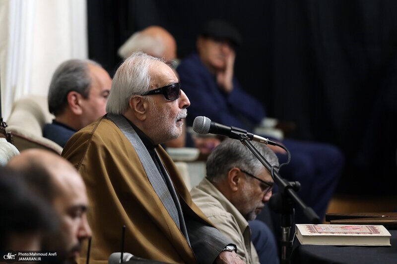 تصاویری از برگزاری مراسم شب قدر در منزل صادق خرازی