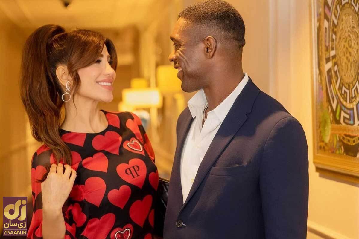 (تصویر) یک زن ایرانی مهمان ویژه آنچلوتی در رئال مادرید