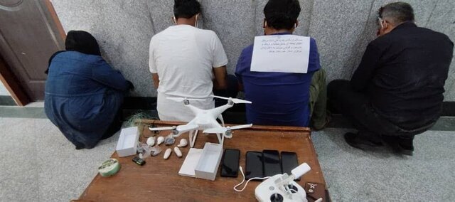 جیمز باند در زندان خوزستان!؛ انتقال مواد مخدر و موبایل به زندان با هلی‌شات