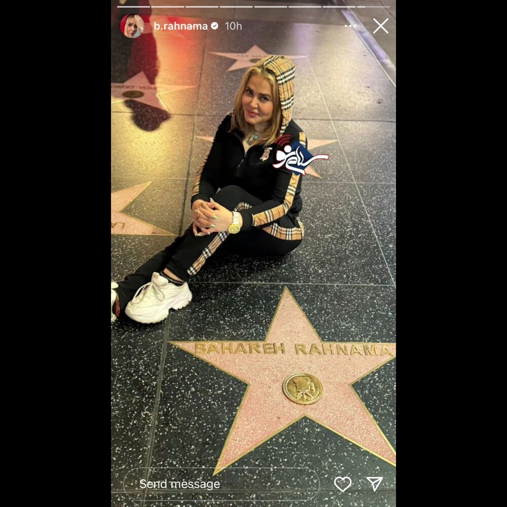 حرکت عجیب و غریب بهاره رهنما در آمریکا + عکس