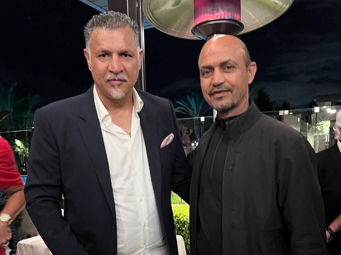 (عکس) ملاقات علی دایی با یک دوست قدیمی در آمریکا