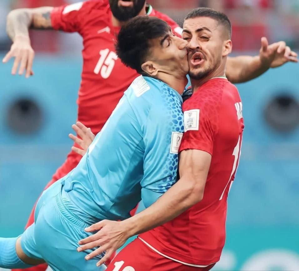 این تصویر از بیرانوند، جزو ۱۰ عکس برتر سال شد