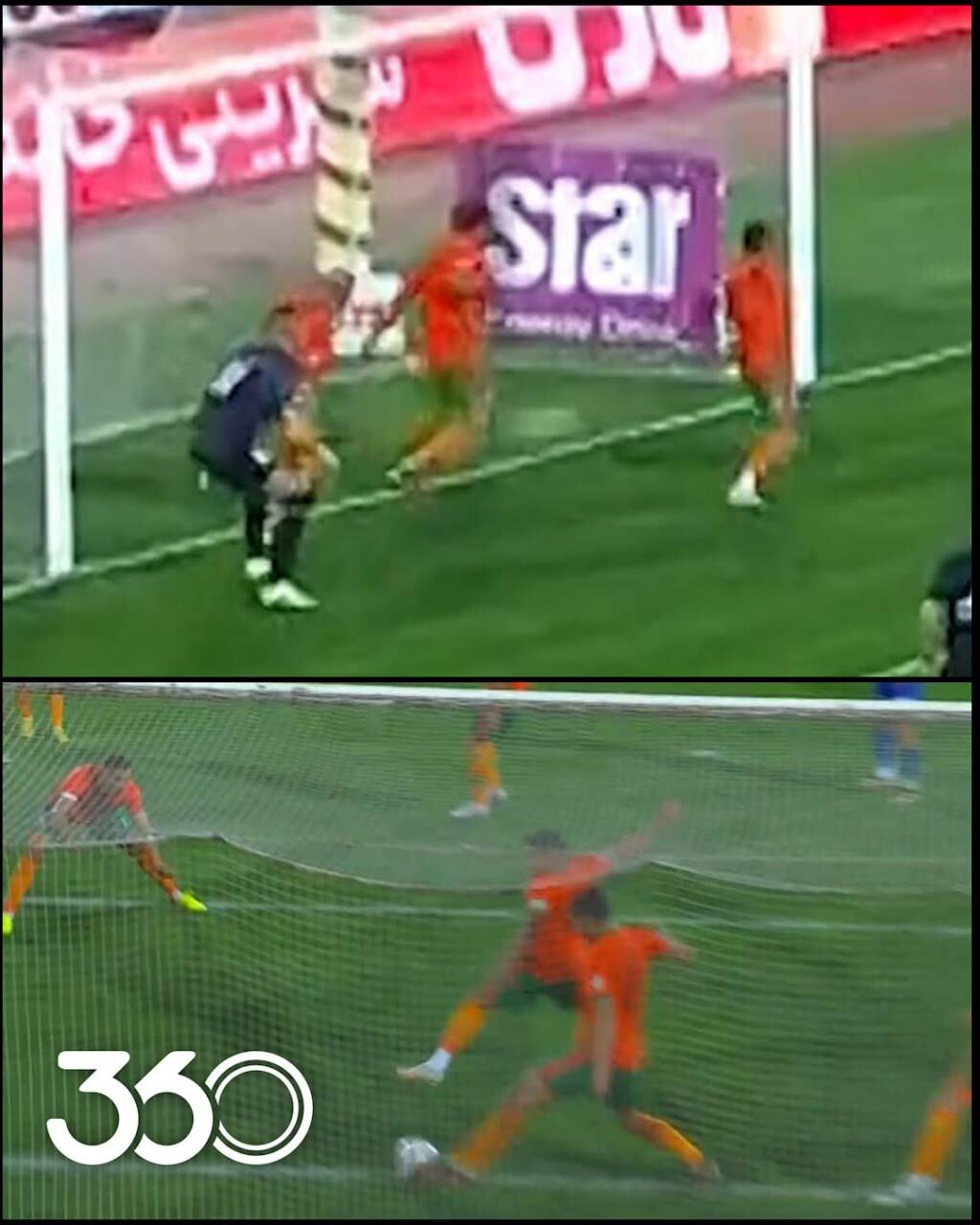 (عکس) جنجالیترین صحنه بازی؛ آیا گل استقلالیها سوخت؟ (عکس) جنجالیترین صحنه بازی؛ آیا گل استقلالیها سوخت؟