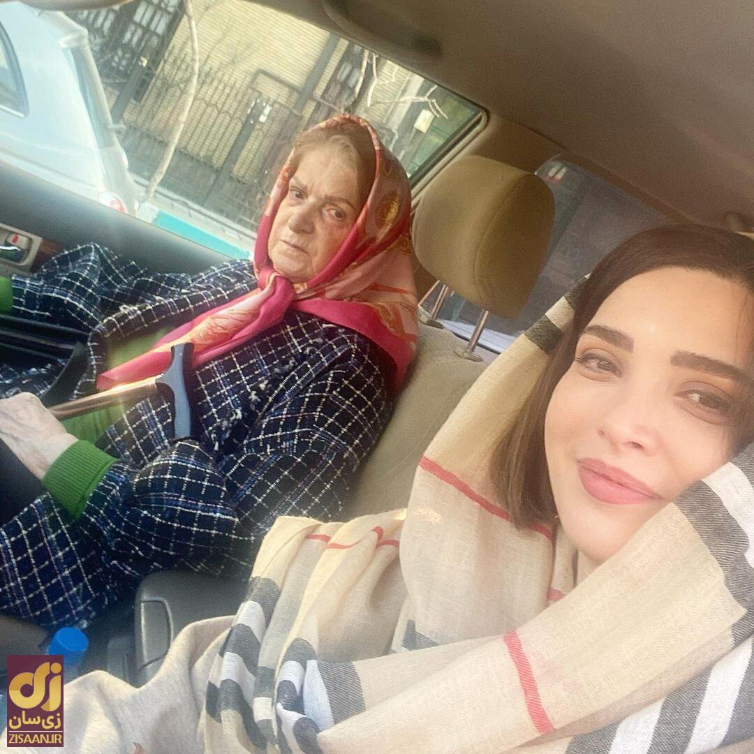 (عکس) شباهت جالب بهنوش طباطبایی به مادرش