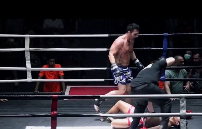 (ویدئو) کیک بوکسر ایرانی، قهرمان مسابقات جهانی تایلند