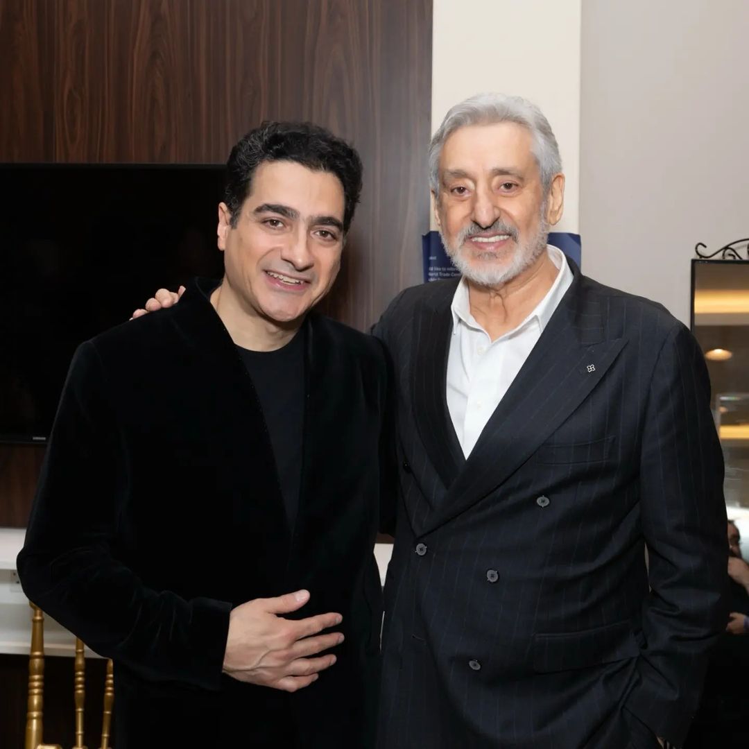 (ویدئو) معرفی مهران مدیری و ابی در کنسرت مشترک همایون شجریان و انوشیروان روحانی