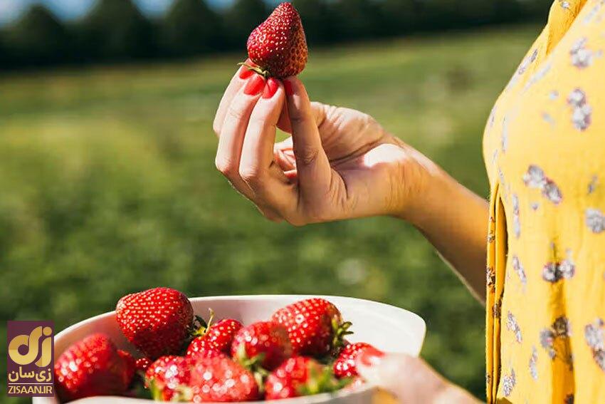 خواص توت فرنگی این میوه جذاب و خوش‌قیافه بهاره را می‌دانید؟