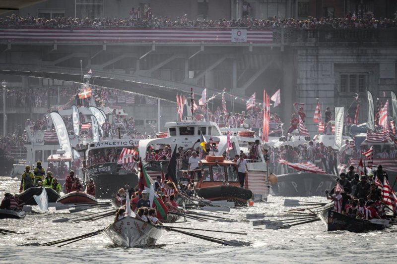 (ویدئو) جشن قرن: بیلبائو تا صبح نخوابید (ویدئو) جشن قرن: بیلبائو تا صبح نخوابید
