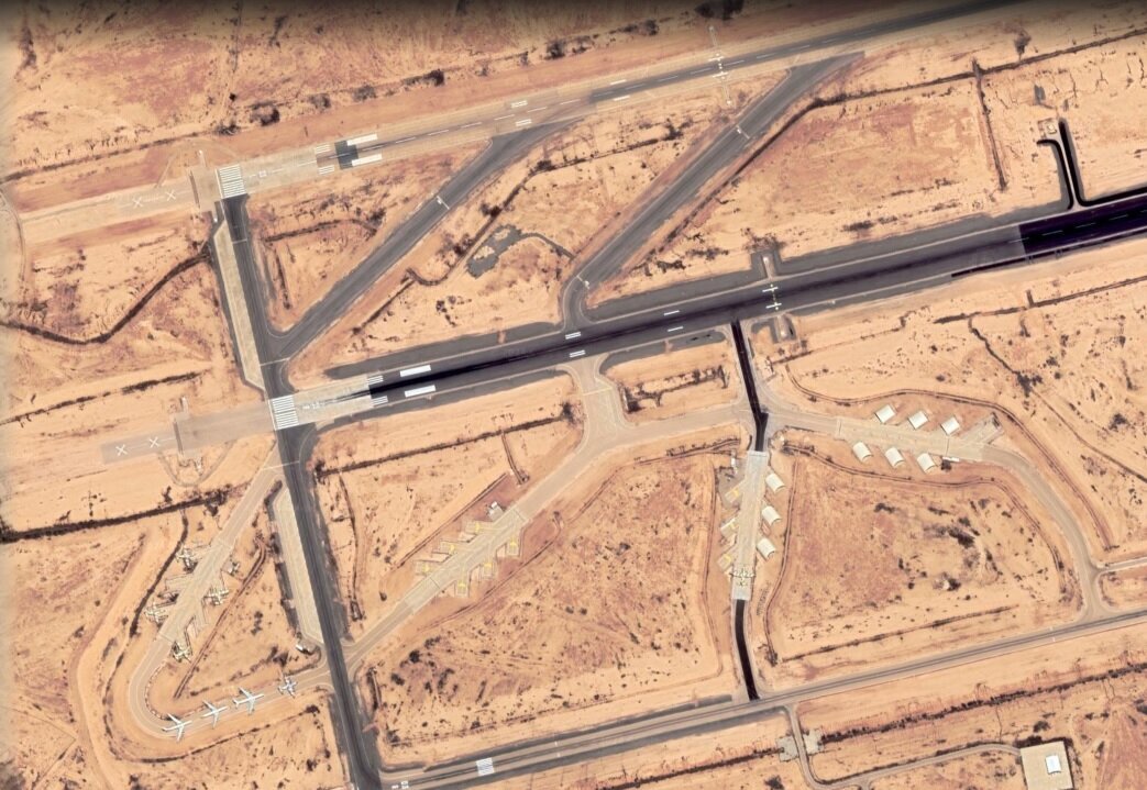 همه چیز درباره پایگاهی که ایران زد / تصاویر ماهواره‌ای تجمع جنگنده‌های اسرائیلی قبل از حمله ایران را ببینید