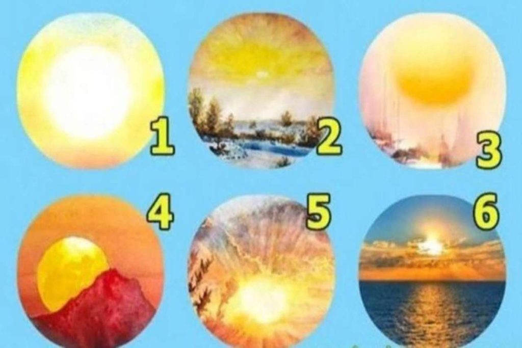 تست شخصیت شناسی شانس: یک خورشید را انتخاب کنید و ببینید چقدر خوش شانس هستید