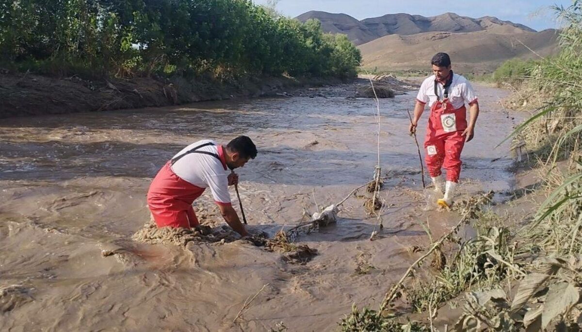 ۲ دختر نوجوان در سیلاب عنبرآباد مفقود شدند