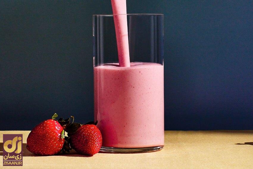طرز تهیه اسموتی توت فرنگی خوشمزه! طرز تهیه اسموتی توت فرنگی خوشمزه!