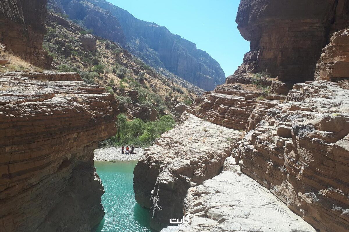 (ویدئو) نمایی بسیار زیبا از دره ویژدرون ملکشاهی ایلام پس از باران