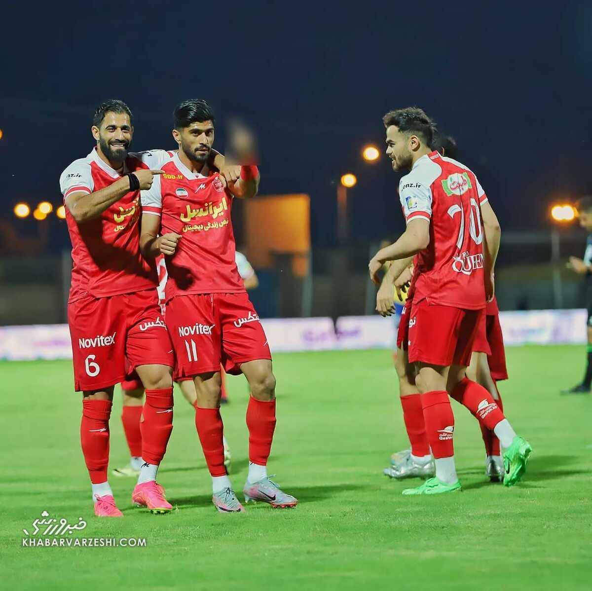 حرکت غیراخلاقی اسماعیلی‌فر پس از گل‌زنی | مدافع پرسپولیس خارجی فحش داد!