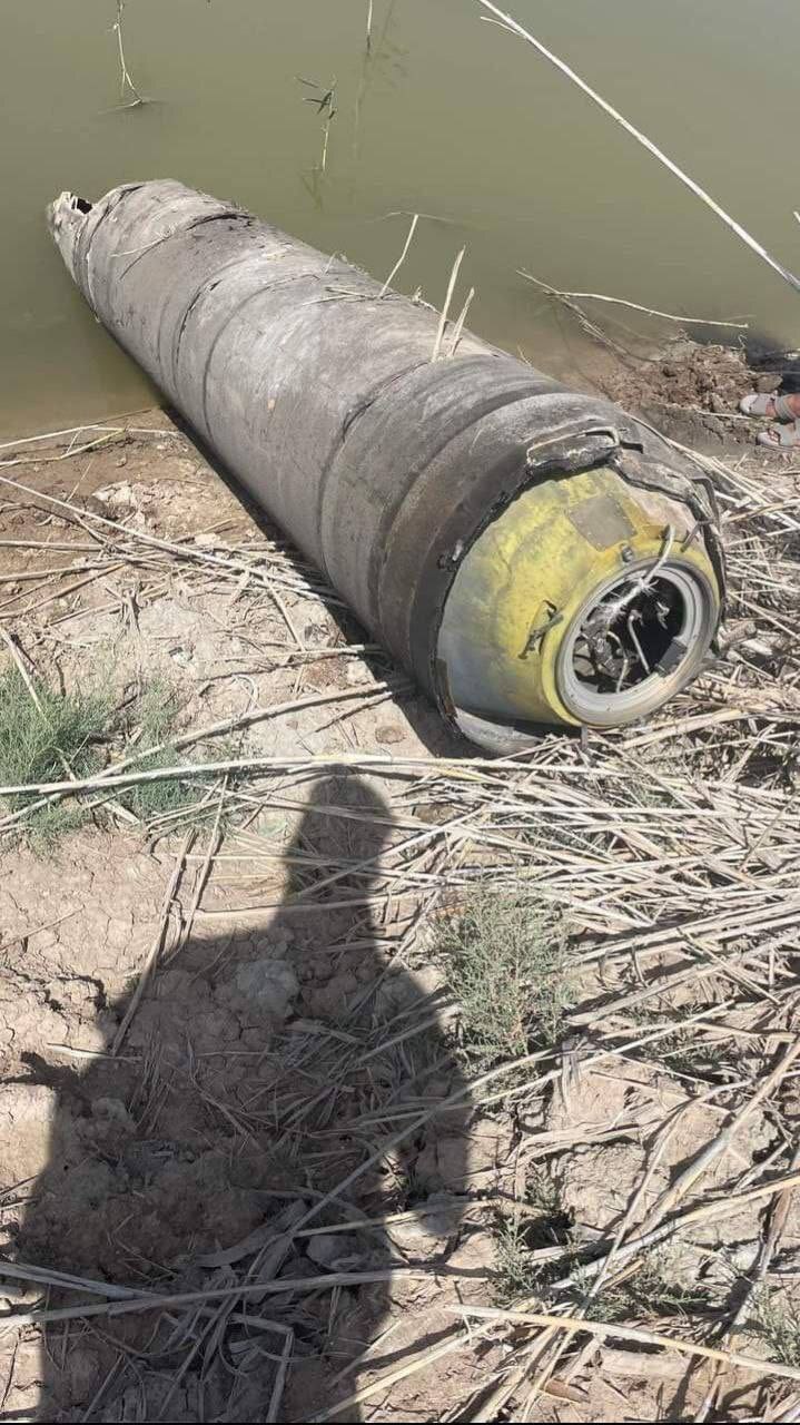 (عکس) پیدا شدن بقایای موشکهای اسرائیلی در عراق (عکس) پیدا شدن بقایای موشکهای اسرائیلی در عراق