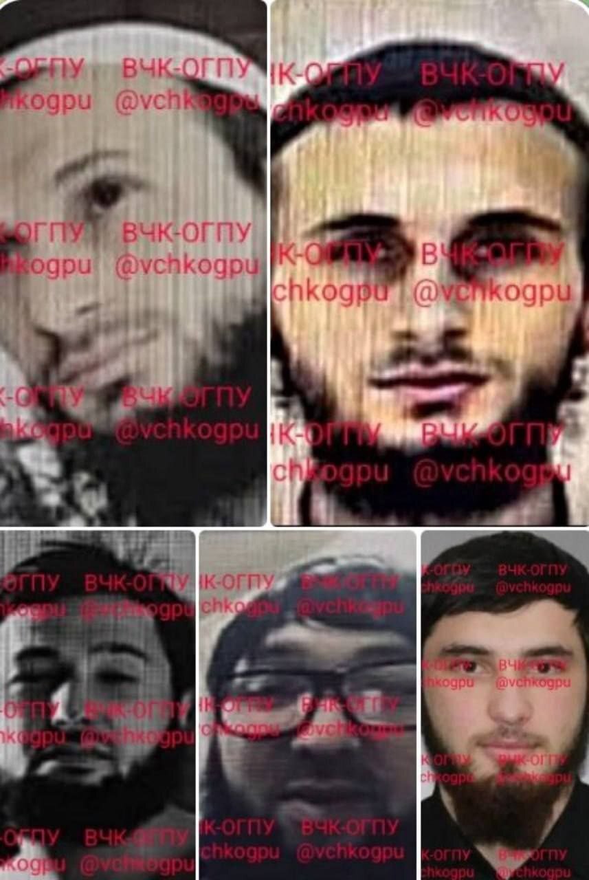 (عکس) تصاویر مهاجمین مسلح حمله تروریستی مسکو منتشر شد