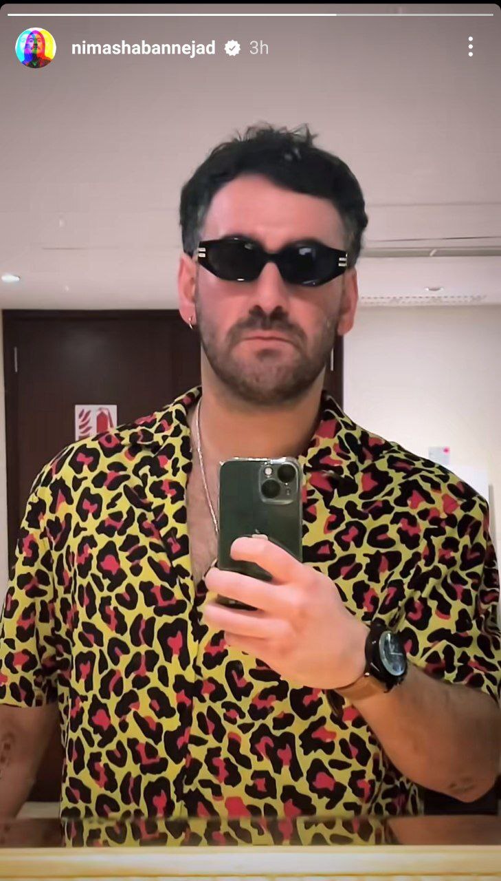 (عکس) تیپ عجیب و خاص نیما شعبان‌نژاد در سال نو