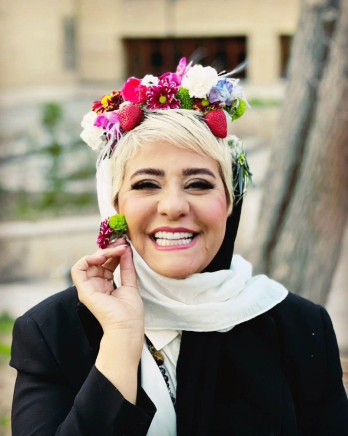 رابعه اسکویی با استایل متفاوت