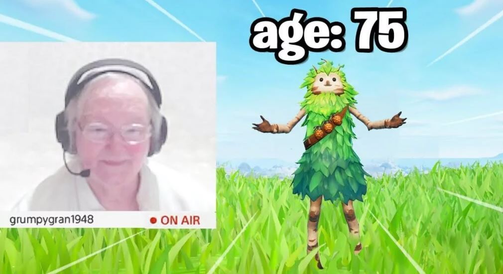 مادربزرگ ٧۵ ساله یکی از مشهورترین بازیکنان فورتنایت در جهان شد