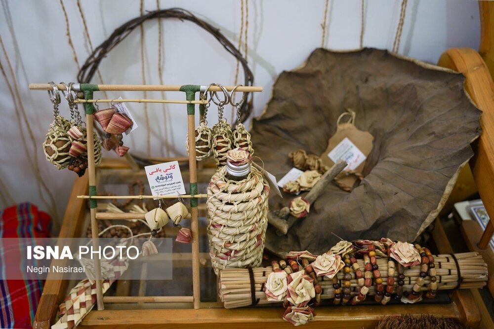 (تصاویر) روستای ملی حصیربافی در بابل