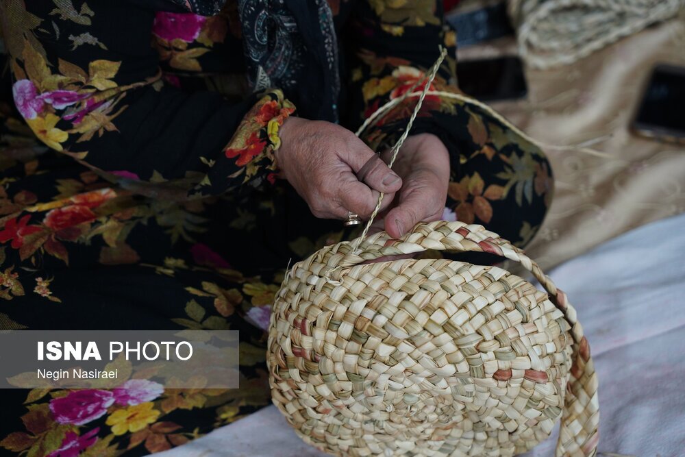 (تصاویر) روستای ملی حصیربافی در بابل