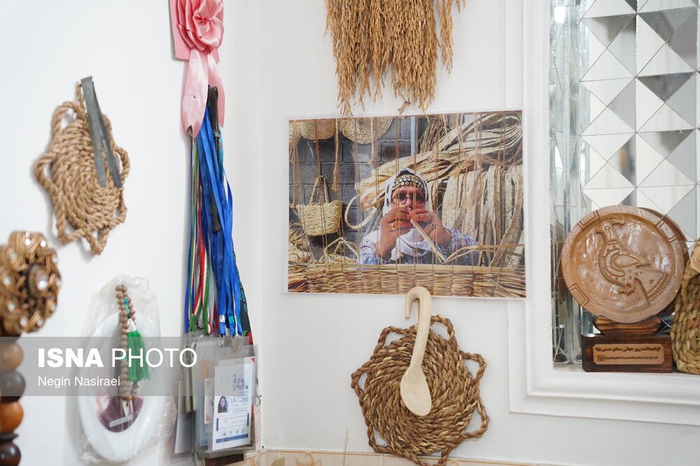 (تصاویر) روستای ملی حصیربافی در بابل