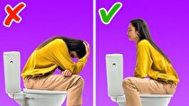 نحوه صحیح استفاده از توالت فرنگی را می‌دانید؟
