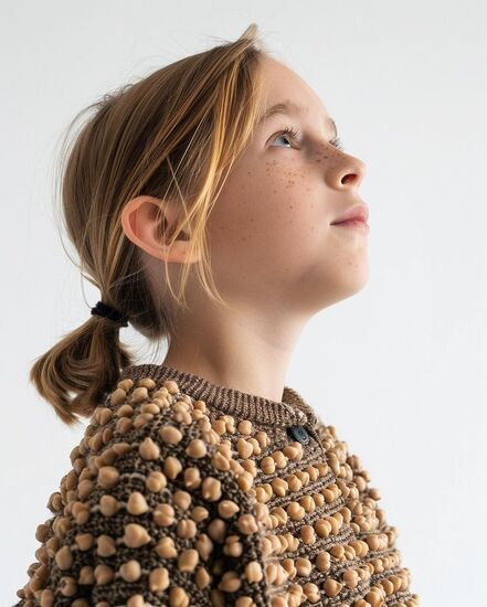 وقتی نخود آش اضافه بیاد؛ طراحی لباس با نخود!