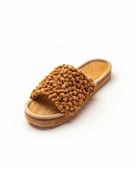 وقتی نخود آش اضافه بیاد؛ طراحی لباس با نخود!