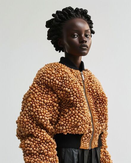 وقتی نخود آش اضافه بیاد؛ طراحی لباس با نخود!