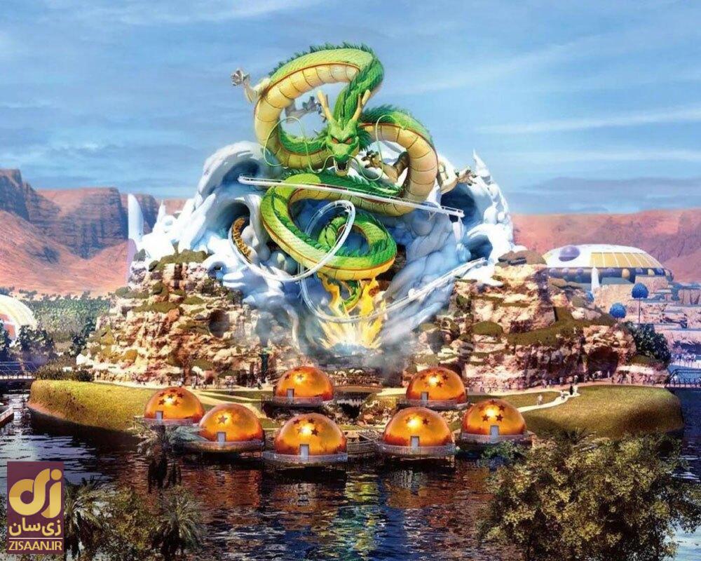 (عکس) «گوی اژدها»؛ یک شهربازی عجیب در عربستان سعودی!