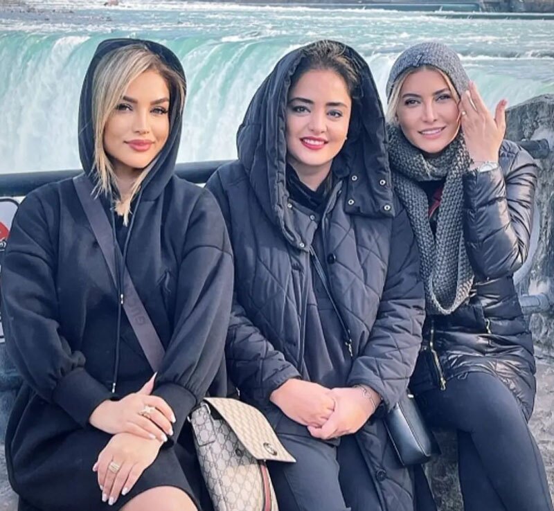 (تصویر) فریبا نادری، نرگس محمدی و مامک جمشیدی در کانادا