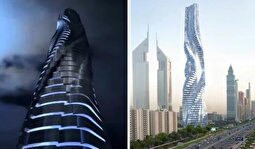 همه چیز درباره اولین آسمانخراش چرخان جهان در دبی با ۸۰ طبقه متحرک (+عکس)