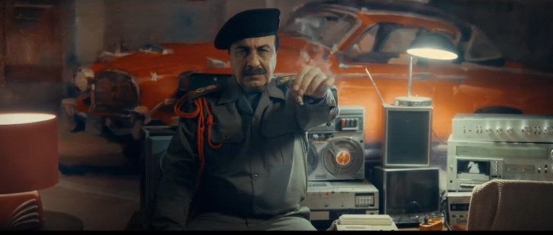 عکس | گریم رضا عطاران در نقش صدام