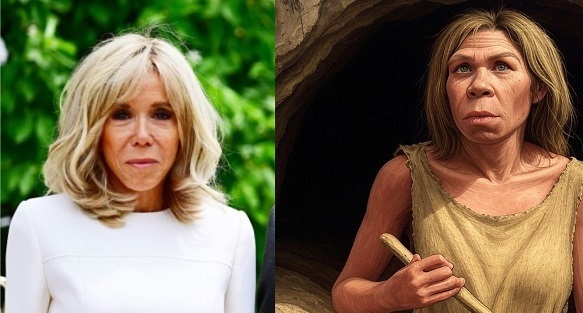 رائفی‌پور چهره بریژیت مکرون را به تمسخر گرفت