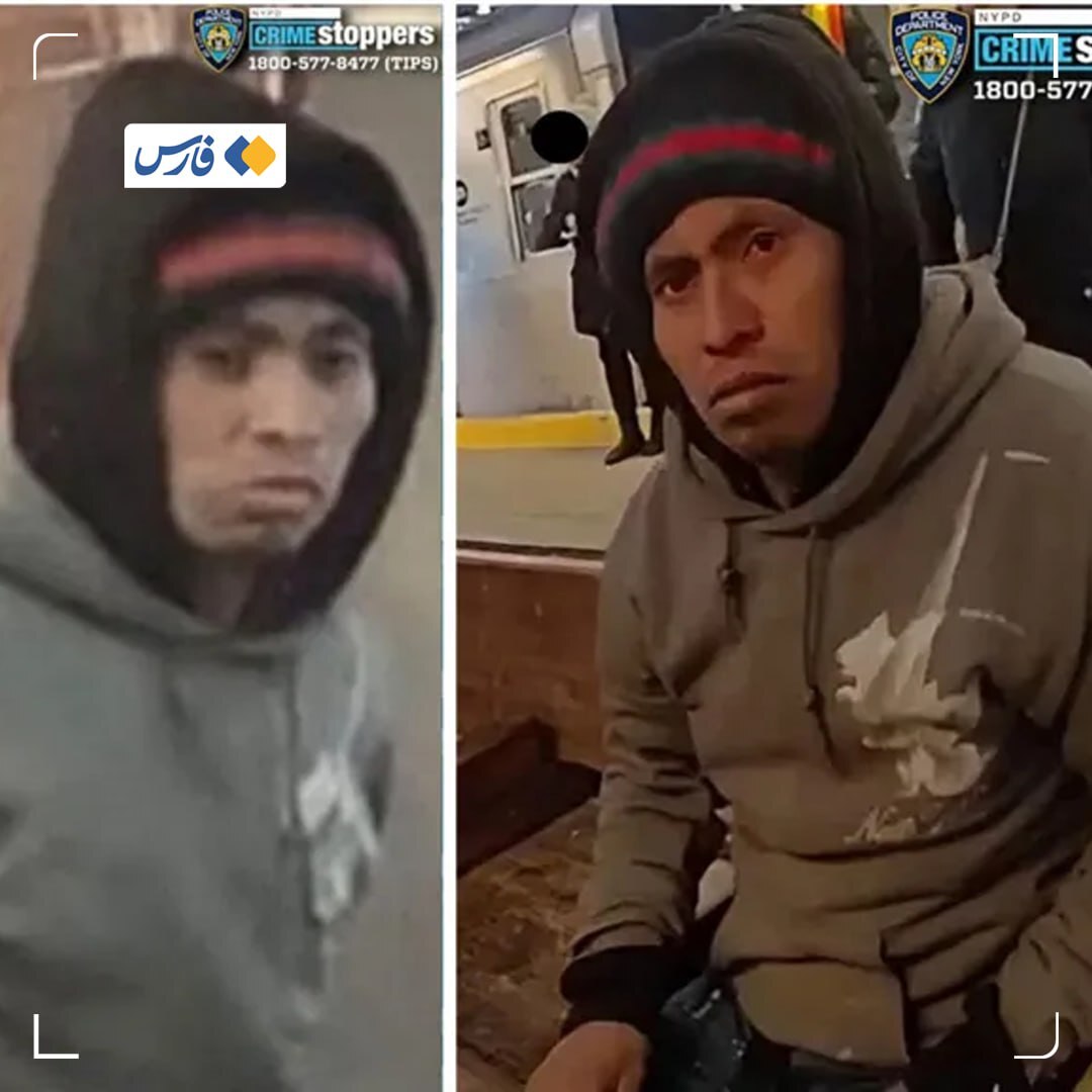 (ویدئو + ۱۸) آتش زدن هولناک یک زن در متروی نیویورک