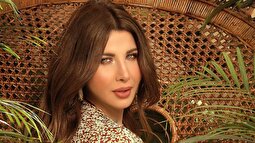 استایل جذاب و شیک نانسی عجرم به مناسبت کریسمس