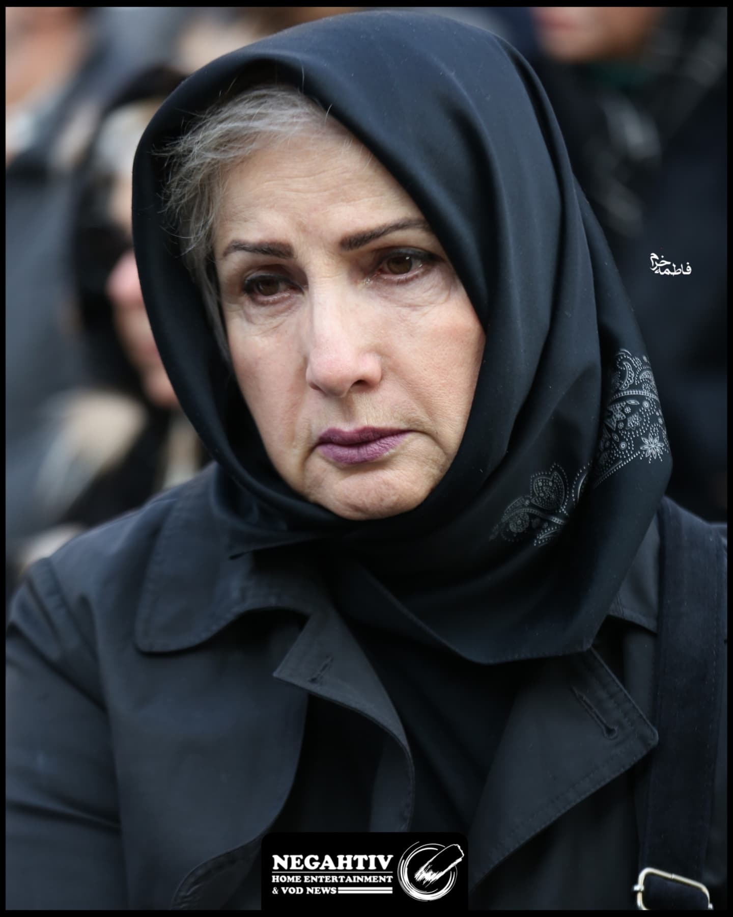 (تصاویر) استایل بازیگران زن مشهور در مراسم ختم ژاله علو