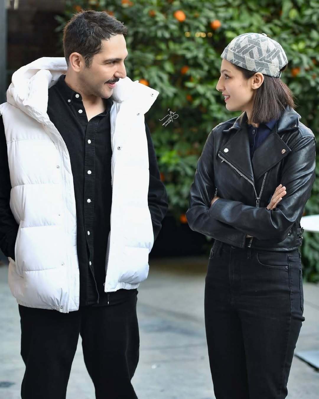 (تصاویر) استایل شیک و خاص پارسا پیروزفر و مهسا حجازی