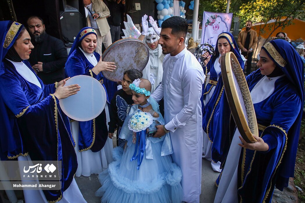 تصاویر | فاطمه «عروس آبی» شد