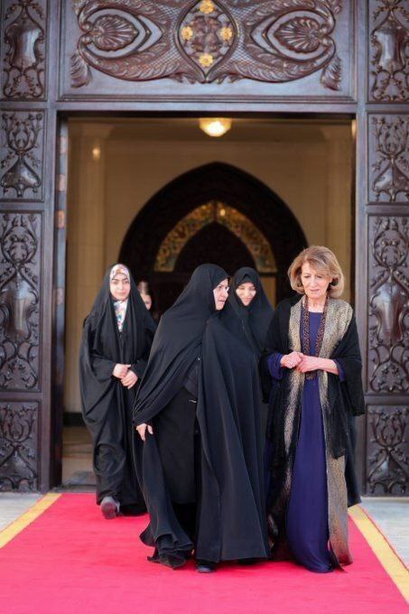 عکسی از جمیله علم‌الهدی که در ساعات اخیر وایرال شد