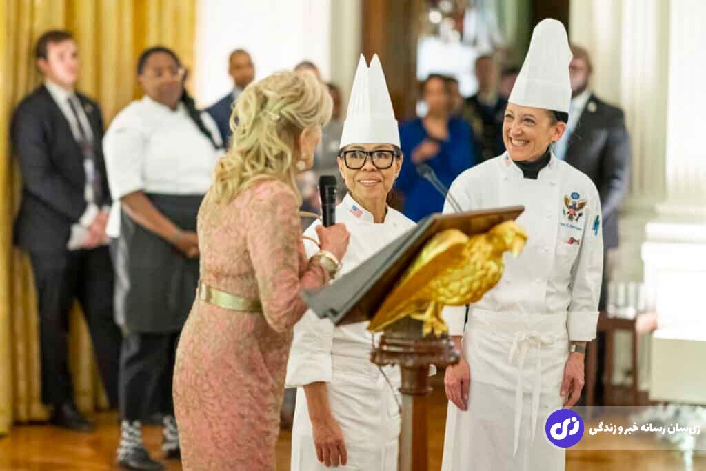 زنی که سه دهه سرآشپز روسای جمهور آمریکا بود کریستتا کامرفورد سرآشپز کاخ سفید